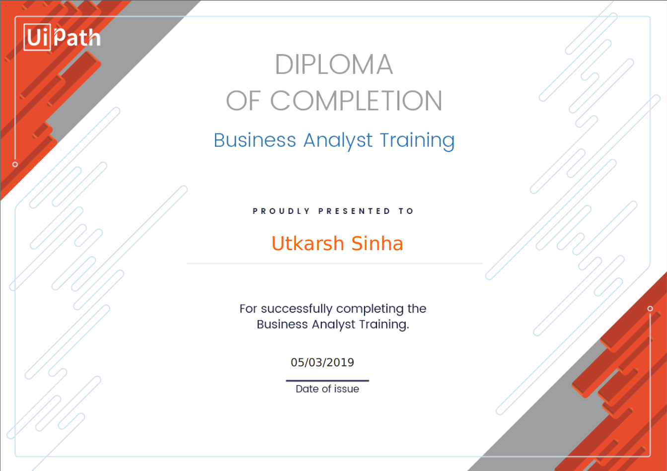 Certificate 3